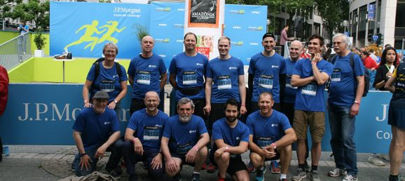 Our colleagues run at the JP Morgan Corporate Challenge Bertin Technologies 69816