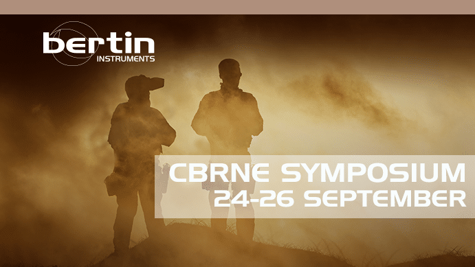 Meet our experts at the CBRNe Protection Symposium I Malm  Sweden I 24-26 September Bertin Technologies 24683